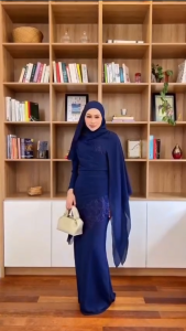 Gamis Dewasa Model Terbaru Diana Slim Dres Ceruty Babydoll Mix Brukat M L XL XXL Dress Kondangan Wanita Elegan Gaun Lilit Viral Kekinian Baju Muslim Remaja Seragaman