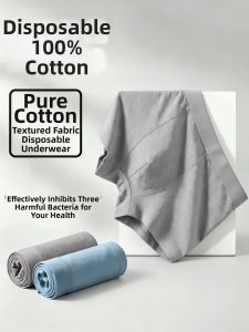 Disposable Cotton Breathable Antibacterial Briefs