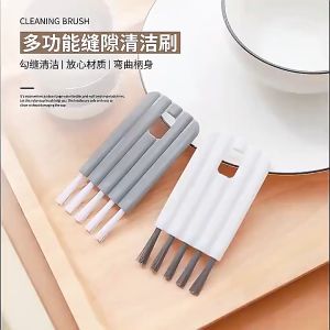 BOSSLU Sikat Celah Mini / Sikat Botol Silicone Model Tekuk / Sikat Pembersih Dapur Serbaguna