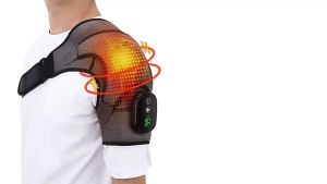 3 Gear Shoulder Pad Controller Version Electric Heating Shoulder Pad Factory Private Model Shoulder Hot Compress Warm Vibromasseur