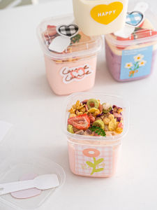 Disposable Pudding Packaging Box