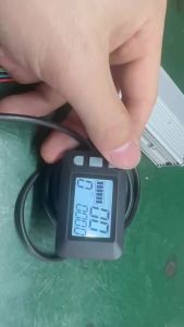 25A Sine Wave Brushless Motor Controller 24V/36V/48V 350W with PAS Throttle UART No.2 P3LCD Display Set for Mountain E-Bike Part