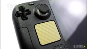 2PCS For Steam Deck Touchpad Skin Stickers Protective Skin Dustproof Non-Slip Anti-Scratch For Steam Deck Accessories