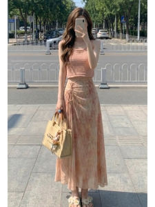 Karrar betsey | Gentle Pink Style Dress Set