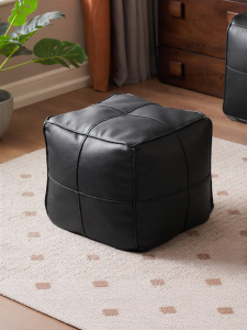 YUANSHI YUANSU | Home Use Leather Pouf Stool