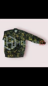 JAKET BOMBER TENTARA HIJAU LORENG PPM / ARMY CAMO TACTICAL / TNI ABRI PPM