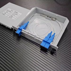 Passive Splitter Box 1:2 SC UPC / Pasif Splitter PLC BOX FO 1 2 Fiber Optik Fiber Optic FTTH SC-UPC