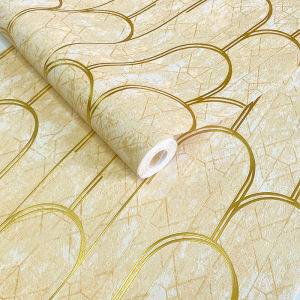 Modern Minimalist Geometric PVC Wallpaper Living Room Sofa Background Wall Waterproof Entertainment Bar KTV Personalized Wallpaper