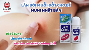 LĂN BÔI VẾT MUỖI ĐỐT MUHI NHẬT BẢN (LỌ 50ML) - GIẢM NGỨA VẾT SƯNG DO MUỖI ĐỐT CÔN TRÙNG CẮN