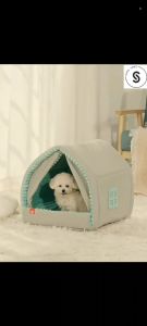 "Local stock" Comfortable Foldable Dog and Cat Bed Cozy Enclosed Pet House for Small Dogs All-Season Universal Dog House Warm and snug Cat Bed