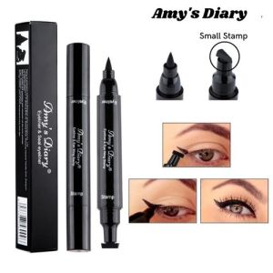[BPOM]Eyeliner Stamp 2 In 1 Waterproof Liquid Eyeliner Pensil Waterproof Ukuran Stamp Small