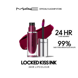 MAC Locked Kiss Ink 24HR Lipcolour transfer proof liquid lipstick weightless rich matte colour