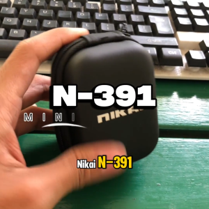 NIKAI N-391 Shaver Mini Electric Portable Yang Cocok Untuk Cukur Jenggot Kumis Wajah Pria