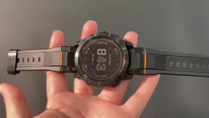26mm Quick Release Rubber Watch Band Compatible with Garmin Fenix 5X 5XPlus 6X 7XPro Fenix8 51mm Tactix