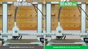 Bambu Lab PETG HF 1.75mm 1kg Filament (Refill - NO SPOOL) - High-Speed Durable UV & Water Resistant for Outdoor 3D Printing