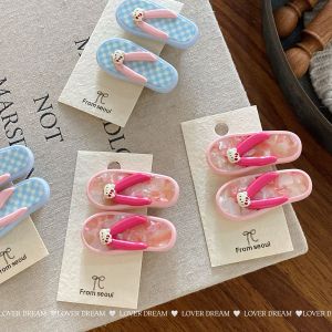 Kẹp Tóc Hình Mèo Mới Dễ Thương Kẹp Tóc Hình Mỏ Vịt Kẹp Tóc Bên Hông Kẹp Tóc Mái Lệch Thiết Kế Độc Đáo Phụ Kiện Tóc Thời Trang