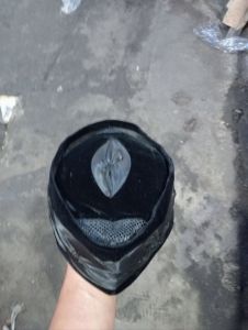 songkok motif kebang kol hitam