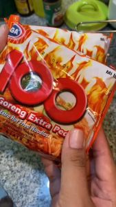 5PCS Gaga 100 Mie Goreng Instan Extra Pedas Mie Jadul