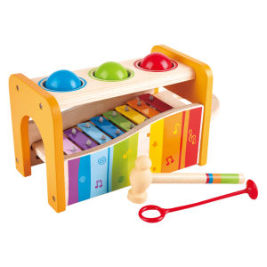 Hape | Educational Wooden Xylophone and Mallet Set for Kids