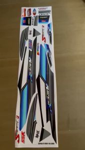 Striping SUPRA FIT NEW 2006 - Sticker Striping Variasi List HONDA SUPRA FIT NEW 2006 IP.F-04 Design IP Sticker