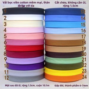forsso | Cotton Handmade Fabric Binding Strips 1.5cm