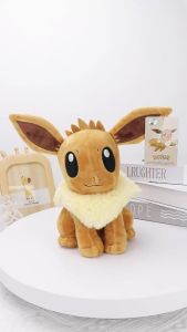 Takara Tomy | Eevee Family Pokemon Plush Toy Sylveon Umbreon Leafeon Espeon Jolteon Cartoon Anime Soft Stuffed Doll Christmas Halloween Gifts
