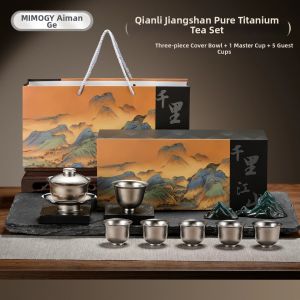 IMOGY | Pure Titanium Gaiwan Teaware Set