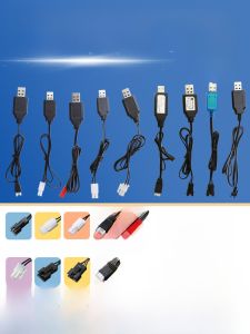 สายชาร์จ USB สากลสําหรับแบตเตอรี่รถยนต์ควบคุมระยะไกล 3.6V เครื่องมือชาร์จที่สะดวกและมีประสิทธิภาพสําหรับของเล่นที่ชื่นชอบสําหรับเด็ก