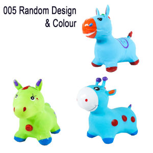 KUDA BESAR MAINAN BERLOMPAT KANAK /JUMPING HORSE / COW / DEER INFLATABLE TOY