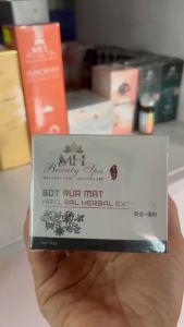 Bột rửa mặt MH Beauty Spa 50g Bột rửa mặt thảo dược thiên nhiên trắng da tái tạo da giảm dầu nhờn