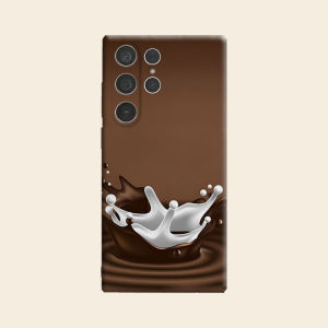 Ốp Lưng Bảo Vệ Toàn Diện Bằng Chất Liệu TPU PC Chống Sốc Chống Xước Từ Tính Thời Trang Cao Cấp Dành Cho Samsung Galaxy S26 S25 S24 A56 A36 Plus Ultra - Sữa Socola