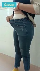 Catherine กางเกงในไร้ขอบเอวสูง เก็บพุง กระชับสะโพก บางเบา ยับยั้งแบคทีเรีย ผ้าUltrathin เก็บพุงทันที