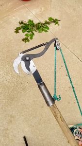 Gunting Dahan Tarik / Pisau Tali Pohon Multifungsi / Alat Tamanan Peralatan Kebun Tree Pruner Gergaji