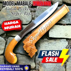 FLASH SALE PROMO GERATIS ONGKIR TERMURAH GOLOK KEBUN PERKAKAS KEBUN TERBAIK BERGERANSI TAHAN BANTING COCOK DI SEGALA AKTIFITAS PERKEBUNAN TERBUAT DARI HASIL TEMPA BAKAR SEPUH KOKOH KUAT BERKUALITAS TINGGI TAHAN BANTING