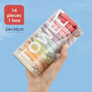 Compressed Disposable Facial Cleansing Towel Thick Soft Cotton Non Woven Makeup Remover Wipes Travel Hotel Outdoor Plant Fiber