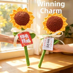 QIWEILANG | Sunflower Handmade Bouquet Motivational Gift