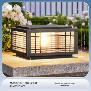 VINCAN | Solar and Electric Outdoor Column Lights