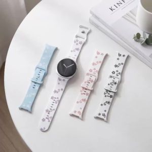 Engraved Silicone Band for Samsung Galaxy Watch 9 8 44mm 40mm Sport Strap for Galaxy Watch 8 Classic 46mm Wristband Bracelet