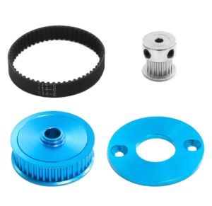 "Tamiya TT02 Low-Noise Belt Drive Gear Set (16T/40T) - Upgrade Transmission System for 1/10 RC Car - Smooth & Durable DIY Mod Pa