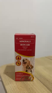 IRON AID MINERALS HEMATINIC SYRUP FOR DOGS AND CATS 60ML