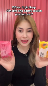 2PCS SOAP COMBO: 1 Premium Kojic Papaya Intense Whitening Soap + 1 IBB Fast Whitening Soap by Her Choice (FDA Notified)