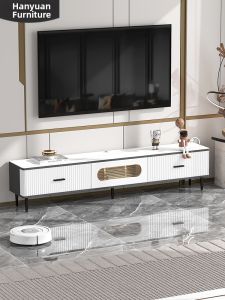 HANYUAN | Luxurious Porcelain Stoneware TV Cabinet Storage Cabinet