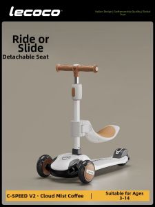 LEKA | Child Safety Folding Quiet Scooter