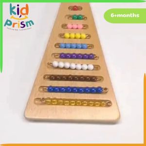 Hạt vật liệu toán học Montessori giúp bé phát triển trí thông minh dành cho trẻ từ 18 tháng trở lên - Đồ chơi giáo dục