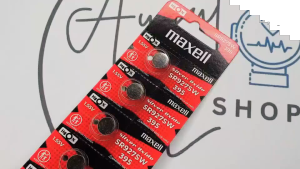 ถ่านนาฬิกา กระดุม Maxell SR927SW / 395 Silver 1.55V made in Japan