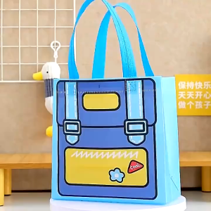 COD Over Dopamine Color Tote Bag Cute Backpack-Style Gift Bags with Top Handles Suitable for Various Parties Weddings Birthdays Packaging Bags Foldable And Reusable Portable Tote Bags