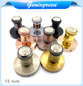Vintage E27 Bulb Lamp Base Holder 220V Edison Lamp Base Socket Bulb Ceiling Light Pendant Light Holder for Retro Incandescent Home Decor