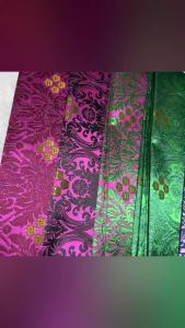 5Yards High-Quality African Damask Fabric Thick Jacquard Brocade for Sewing Nigerian Wedding Aso Obi Wear Party Outfits