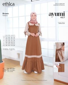 Ethica Gamis Wanita Terbaru Ayumi All Series