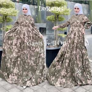 Gamis Twill BG Collection Motif Loreng